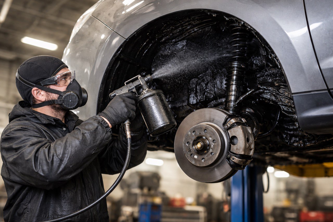 Нанесение антикоррозийного состава